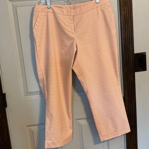 Printed ankle pants, Lane Bryant sz 14